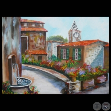 PAISAJE, 2011 - Acrílico sobre tela de MARTHÚ RODRÍGUEZ ALCALÁ